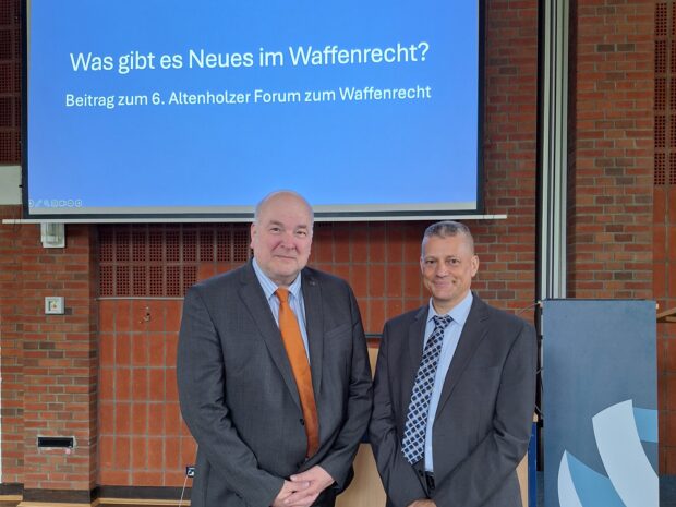 6. Altenholzer Forum zum Waffenrecht am 3. Juni 2026 6. Altenholzer Forum zum Waffenrecht am 3. Juni 2026